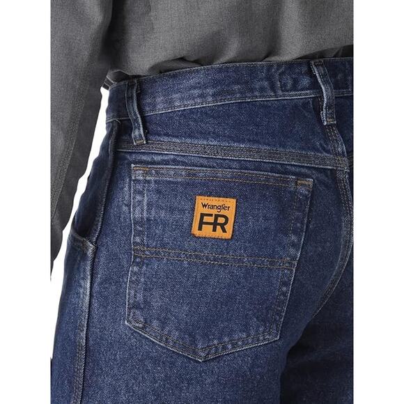 Wrangler Men's 34W x 30L Riggs Workwear Flame Resistant FR Jeans Denim - Picture 4 of 9